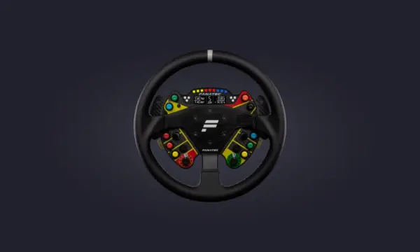 Podium Steering Wheel Fanatec GT World Challenge.